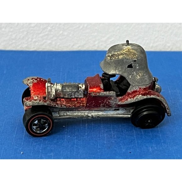 Hot Wheels Redline Red Baron Most Iconic Hot Wheels Ever Has Spiked Helmet - Picture 1 of 11